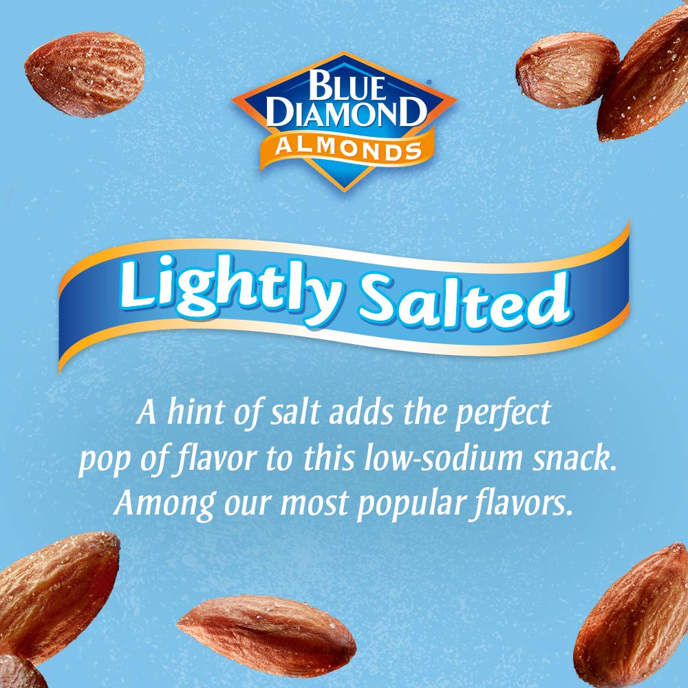 Blue Diamond Almonds Low Sodium Lightly Salted Snack Nuts