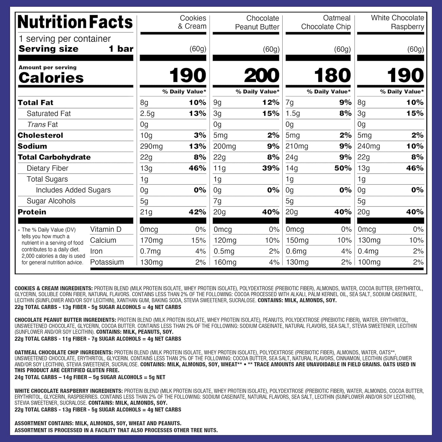 Quest Nutrition Ultimate Variety Pack Protein Bars